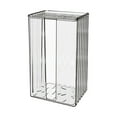 thumbnail image 1 of Leodye 1PCS Tissue Box Holder Wall Mounted Damage-Free Adhesive Storage Paper Boxes Home Decor Suitable for Kitchen Bathroom Desk Dressing Table-7.5x4.9x3.7in, 1 of 6