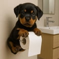 thumbnail image 1 of Leodye 1PCS Toilet Paper Holder - for Pet Bathroom Organization, 1 of 4