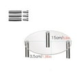 thumbnail image 1 of Leodye 1PCS Transparent Acrylic Cake Display Stand Metal Holder Table Placement Rack for Dessert -5.9*1.38IN, 1 of 3