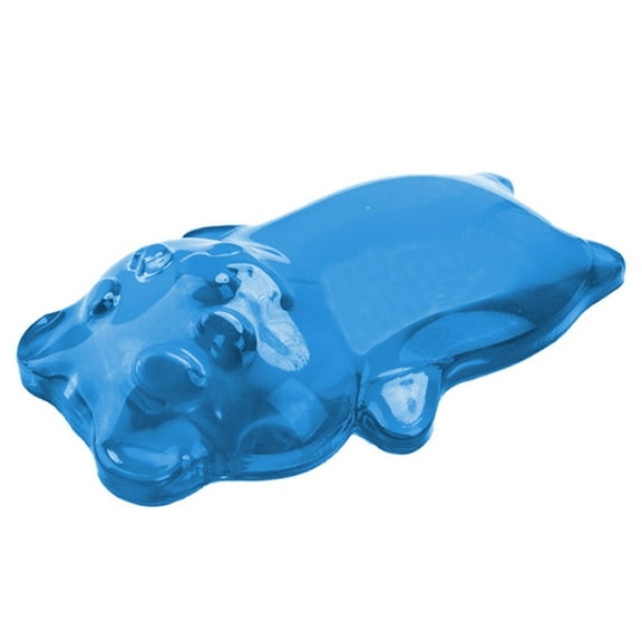 Leodye 1PCS Transparent Crystal Waterproof Wrist Rest Pad Ergonomic Comfortable Home office Desk Mouse Hand Pillow Cushion -5.70x3.58x1.02 inches