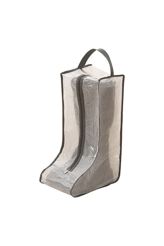 1PCS Transparent Large Capacity Shoe Dust Bag Travel Portable Waterproof Boot Storage Bag Organizer -18.89x11.02x7.87in