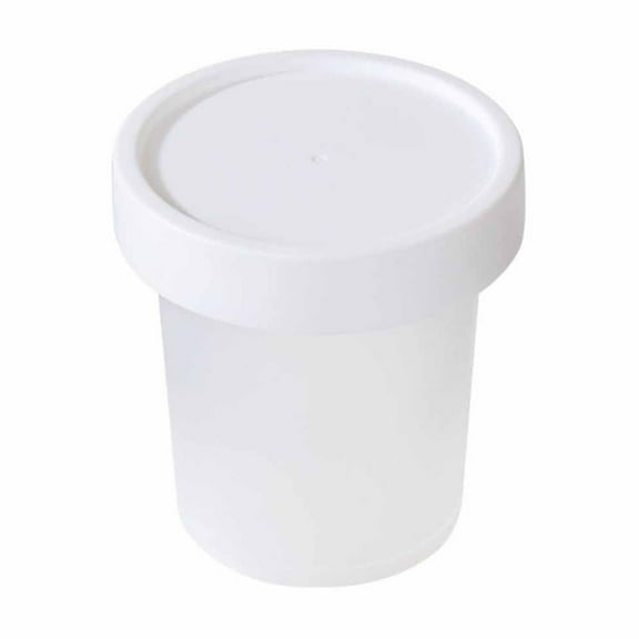 Leodye 1PCS Transparent Plastic Fruit Takeout Box - Yogurt/Dessert Packaging Cup, Disposable Food Container -2.95x2.18x3.55in