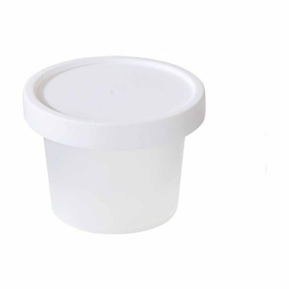Leodye 1PCS Transparent Plastic Fruit Takeout Box - Yogurt/Dessert Packaging Cup, Disposable Food Container -3.03x2.18x3.05in