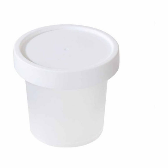 Leodye 1PCS Transparent Plastic Fruit Takeout Box - Yogurt/Dessert Packaging Cup, Disposable Food Container -3.54x2.56x2.95in