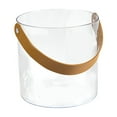 thumbnail image 1 of Leodye 1PCS Transparent Portable Mini Ice Bucket - High-end Beverage Storage for Home, Picnics & Parties -5.11x5.11x5.11in, 1 of 6