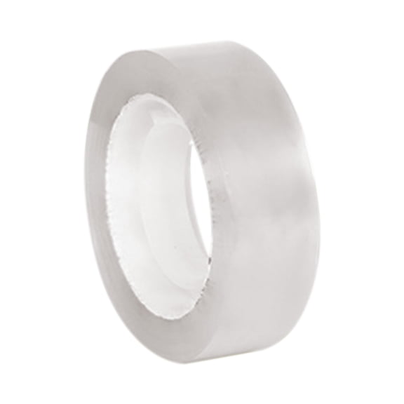 Leodye 1PCS Transparent Small Stationery Tape Width Sealing Packaging Tape for office Students and Daily Use -2x2x0.59in