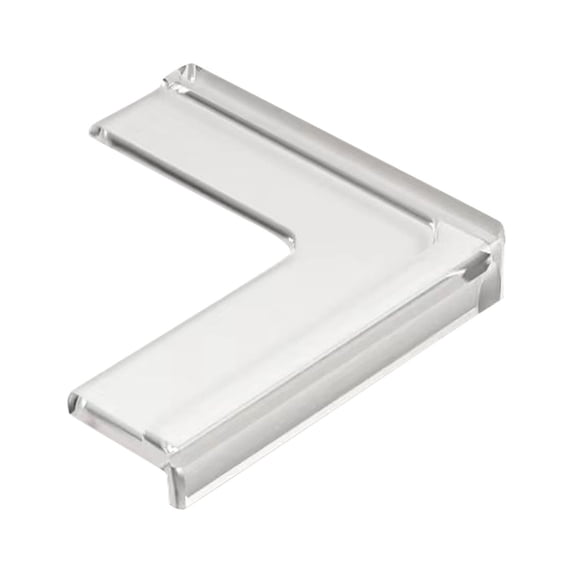 Leodye 1PCS Transparent Soft Corner Protectors Safety Edge Guards for Table Glass Coffee Table and Furniture