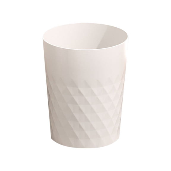 Leodye 1PCS Trash Can with Pressure Ring - Suitable for Home, office, Kitchen, Bathroom & Garage -9.84×7.87in
