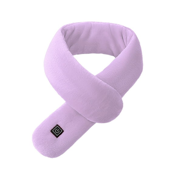 Leodye 1PCS USB Heated Scarf - Winter Neck Protection Warm Scarf for Christmas & Daily Use -33.5*3.9IN