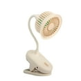 thumbnail image 1 of Leodye 1PCS USB Rechargeable Clip-on Mini Fan Portable Compact Home office Desktop Personal Cooling Fan -3.9*9.8IN, 1 of 6