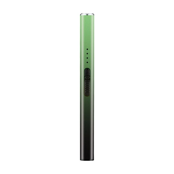 Leodye 1PCS USB Rechargeable Windproof Lighter - Flameless Electronic Lighter with Safety Button, Home Kitchen Use -6.69x0.64x0.64in