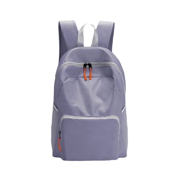 Leodye 1PCS Ultralight Foldable Backpack Large Capacity Design Outdoor Travel Hiking Lightweight Storage Bag -16.14x11.22in