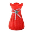 thumbnail image 1 of Leodye 1PCS Unique Shaped Faux Weave Decorative Vase Elegant Ornament for Home Wedding and Table Decoration Perfect Decor Gift for Housewarming -6.3x3.35 in, 1 of 6
