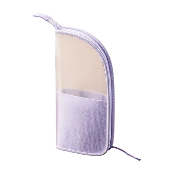 Leodye 1PCS Upright Standing Travel Toiletry Bag, Waterproof Durable Fabric, Cosmetic Organizer for Bathroom Counter and Travel Essentials Storage -9.05*5.11IN