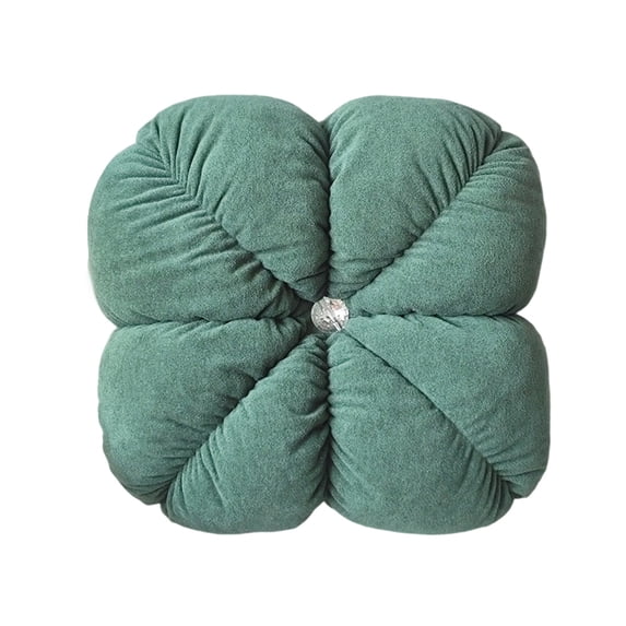 Leodye 1PCS Velvet Flower Pillow Round Flower Bud Pillow , Soft Floor Seat Pad, for Home office and Outdoor Use -13.78 in