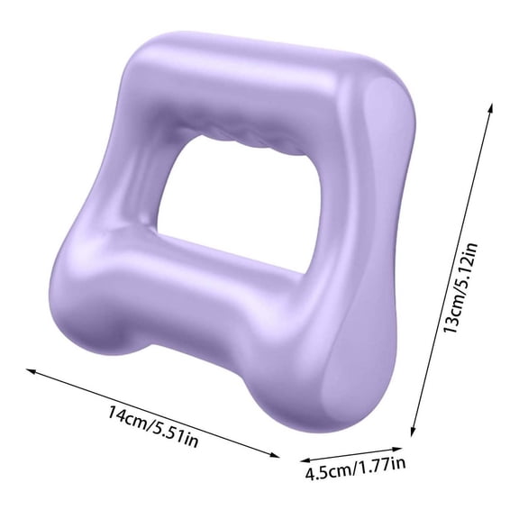 Leodye 1PCS Vibration Massage Fascia Ring Multifunctional Mini Fitness Home Burning Muscle Shaking Design Portable Muscle Relaxation Massage Tool -5.51*5.12IN