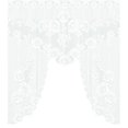 thumbnail image 1 of Leodye 1PCS Vintage Lace Coffee Curtain - Kitchen Window Scarf, Retro Home Decor-47.24x41.34 inch, 1 of 3