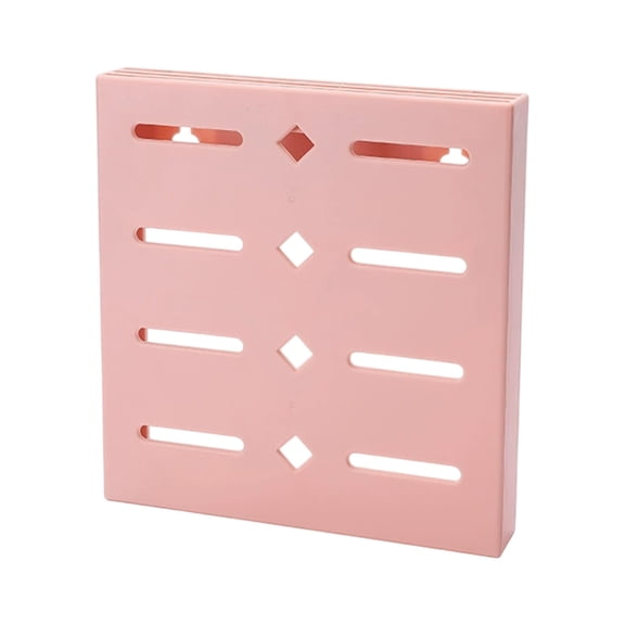 Leodye 1PCS Wall-mounted Kitchen Knife Rack - Perforated Storage Organizer for Fruit Knives & Kitchen Knives -7.87x7.55x0.79in