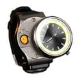 thumbnail image 1 of Leodye 1PCS Watch-type USB-C Rechargeable Windproof Lighter Portable Flameless Outdoor Daily Tungsten Arc Lighter -1.57x1.57in, 1 of 7