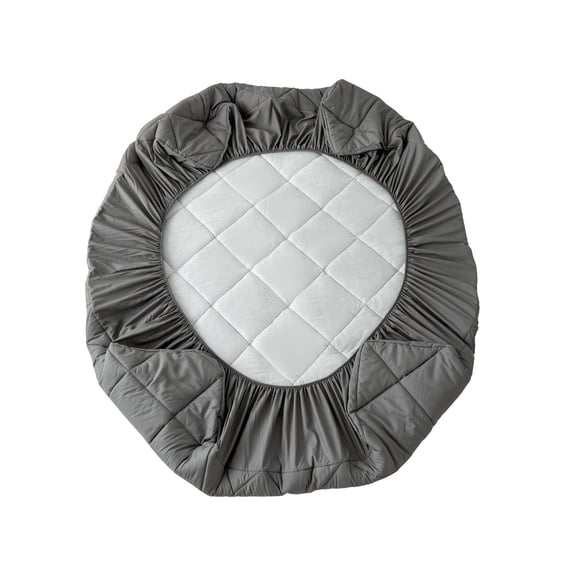 Leodye 1PCS Waterproof Mattress Protector Bedspread, Sweatproof Polyester Laminated Sheet, for Bed Coverage and Protection -60x80in