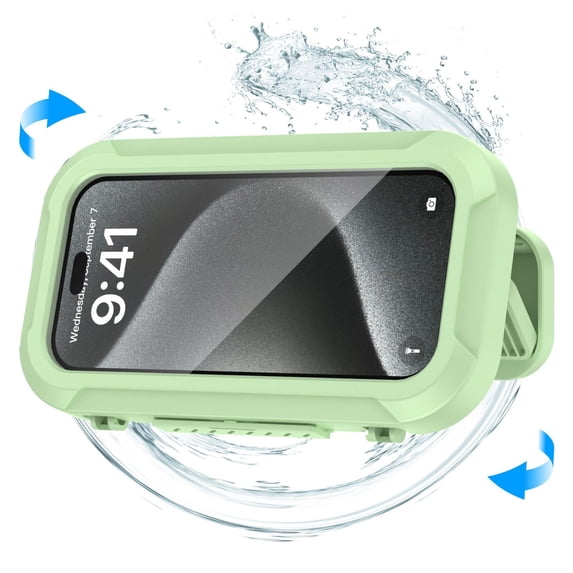 Leodye 1PCS Waterproof Wall-mounted Phone Bracket, Lazy Holder Design, Practical Rack for Bathroom Shower Kitchen Wall Use