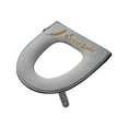 thumbnail image 1 of Leodye 1PCS Winter Adhesive Toilet Seat Pad - Warm Cover, Household Toilet Ring Cushion -16.9x14.5x0.79in, 1 of 6