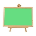 thumbnail image 1 of Leodye 1PCS Wooden Chalkboard Sign with Stand Small Writing Board Student Home Store Decoration Crafts -11.8x11.6in, 1 of 6