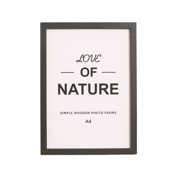 Leodye 1PCS Wooden Wall Hanging Desktop Photo Frame Versatile Decorative Home office Picture Display Frame -7.09x5.12x0.47in