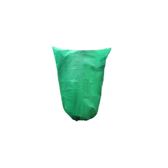 Leodye 1PCS Zipper Non Woven Winter Plant Protection Cover Wind and Frost Resistant Tree Blanket Bag for Outdoor Garden Green Plants Cold Protection -31.50×47.24IN