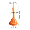 thumbnail image 1 of Leodye 1Pcs Automotive Funnels Set, Wide Mouth Fuel Funnels, Plastic Long Neck Oil Funnel, Flexible Right Angle Funnels-5.12*13.78IN, 1 of 9