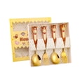 thumbnail image 1 of Leodye 1Set Year of the Horse Stainless Steel Spoon fork Set Festive Design Household Tableware Holiday Gift Set -7.09x3.15x0.98in, 1 of 6