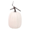 thumbnail image 1 of Leodye 1pcs Artificial Pumpkins, Big Orange Faux Foam Harvest Pumpkins for Fall Autumn Thanksgiving Seasonal Holiday Decor-9X5.9in, 1 of 5