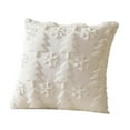 thumbnail image 1 of Leodye 1pcs Christmas Pillow Covers Throw Christmas Tree Snowflake Pillowcase Pillow Cases Soft Couch Cushion Case for Chair Sofa Living Room Christmas Decor-17.72x17.72in, 1 of 6