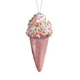 thumbnail image 1 of Leodye 1pcs Cute Ice Cream Ornaments for Christmas Tree Decorations Sweet Dessert themed Hanging Decorations- 5.9x2.75x2.76in, 1 of 6