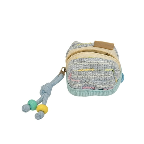 Leodye 1pcs Cute Portable Suitable for Apple Wireless Bluetooth Earphone Protective Case Storage Soft Cloth Shell