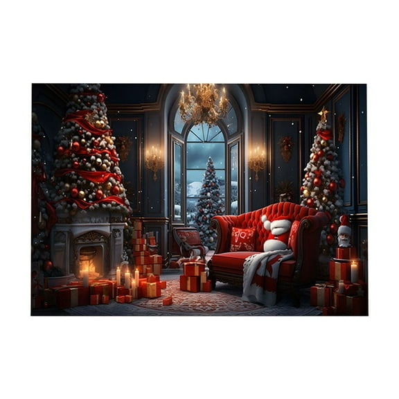 Leodye 1pcs Door Mat Indoor Doormat,Mats Non Slip Entrance Rugs Rubber Backing,Christmas Inside Doormats for Entryway Low-Profile Absorbent Resist Dirt Floor Mats-23.62x15.75in