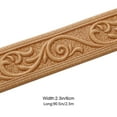 thumbnail image 1 of Leodye 1pcs Self Adhesive Flexible Foam Molding Trim, 3D Sticky Decorative Wall Lines Wallpaper Border for Home, office, Hotel DIY Decoration-2.36 in× 90.55 in, 1 of 4