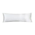thumbnail image 1 of Leodye 1pcs Silk Pillowcase for Hair and Skin, Mulberry Silk Pillow Cases Standard Size, Cooling Sleep Both Sides Natural Silk Satin Pillow Case Covers with Hidden Zipper-20x54in, 1 of 8