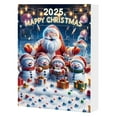 thumbnail image 1 of Leodye 1pcs Snowman Advent Calendar 2025 Christmas Countdown Calendars 24 Days of Surprises with 25Pcs Acrylic Snowman Ornament Funny Gifts for Adults Boys Girls, 1 of 5