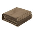 thumbnail image 1 of Leodye 1pcs Super Soft Warm Solid Warm Fleece Blanket - Full/Queen - Ultra-Soft Lightweight for Bed, Sofa, and Couch - Luxury Microplush - Cozy Warm Blanket-39.37×59.06in, 1 of 5