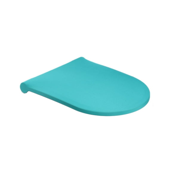 Leodye 1pcs Toilet Lid Cover, Toilet Lid Cover Stretch Bathroom Toilet Lid Seat Cover Washable Soft -16.9x22.11in