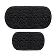 thumbnail image 1 of Leodye 2 PCS Cobblestone Memory Foam Bath Mat Super Absorbent Machine-washable Home Bathroom Non-slip Bath Rug -15.7x47.2in/15.7x23.6in, 1 of 7