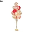 thumbnail image 1 of Leodye 2 Sets Christmas Balloon Stand Kit for Floor Include Balloon Stands with Base and Balloon Column Balloon Garland Arch Tree for Birthday Wedding -62.99x15.74x15.74 in, 1 of 6