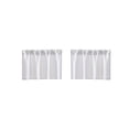 thumbnail image 1 of Leodye 2PCS Double-sided Matte Half Curtain, Waterproof Sunshade Pole Hanging Design, Decorative Door Curtain for Kitchen Sink Cabinet -16*34in, 1 of 6