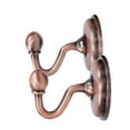 thumbnail image 1 of Leodye 2PCS Metal Curtain Holdback Hooks - Wall-mounted Tie Backs for Window Drapes - 1.77x2.36inch, 1 of 2