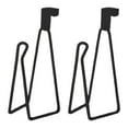 thumbnail image 1 of Leodye 2PCS Metal Toilet Paper Holder Hook Design Bathroom Kitchen Tissue Roll Hanging Storage Organizer -7.48*2.95IN, 1 of 6