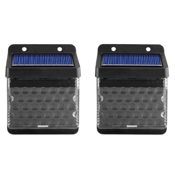 Leodye 2PCS Motion Sensor Outdoor Garden Light - Household Exterior Lighting -2.83*1.57*3.70in