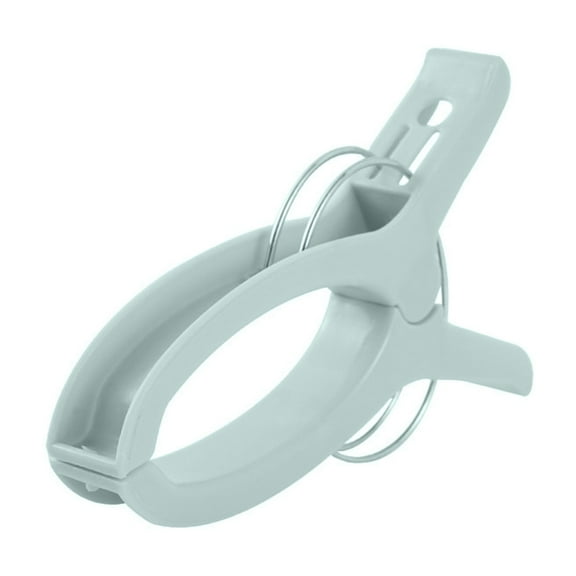 Leodye 2PCS Oversized Non-slip Quilt Clips - Thickened Plastic Drying Clips, Windproof for Towels/Beach Use -6.29x3.93IN