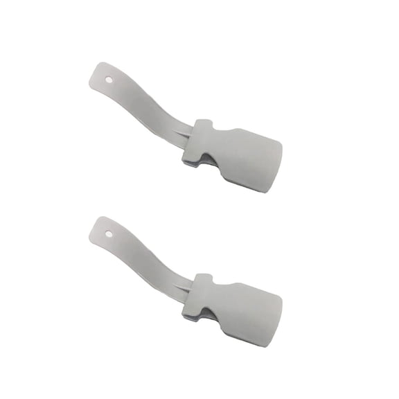 Leodye 2PCS Portable Lazy Shoe Horn - Slider Handled Helper, Easy to Put on Shoes