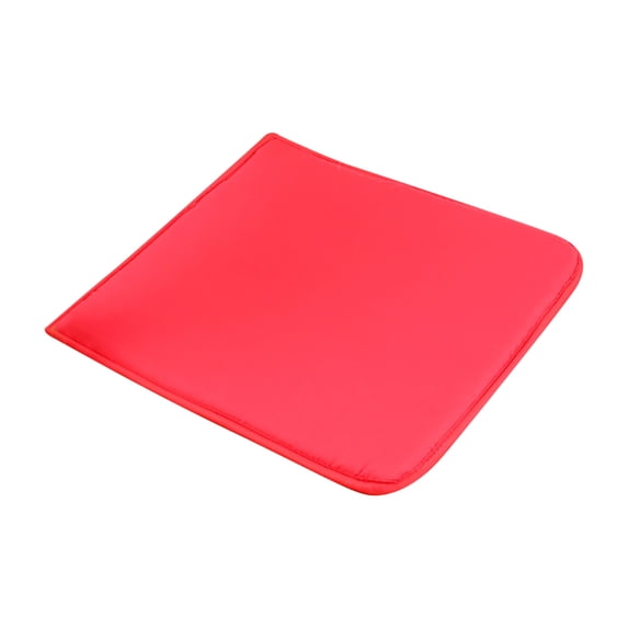 Leodye 2PCS Sponge Seat Cushion Household Chair Pad Solid Color Dining Chair Cushion for Students -15.75 × 15.75 × 0.20 IN